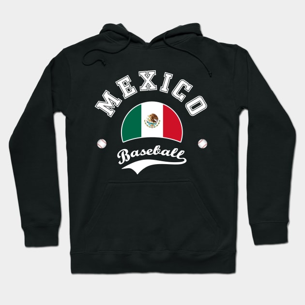 Mexico Baseball Team Hoodie by CulturedVisuals